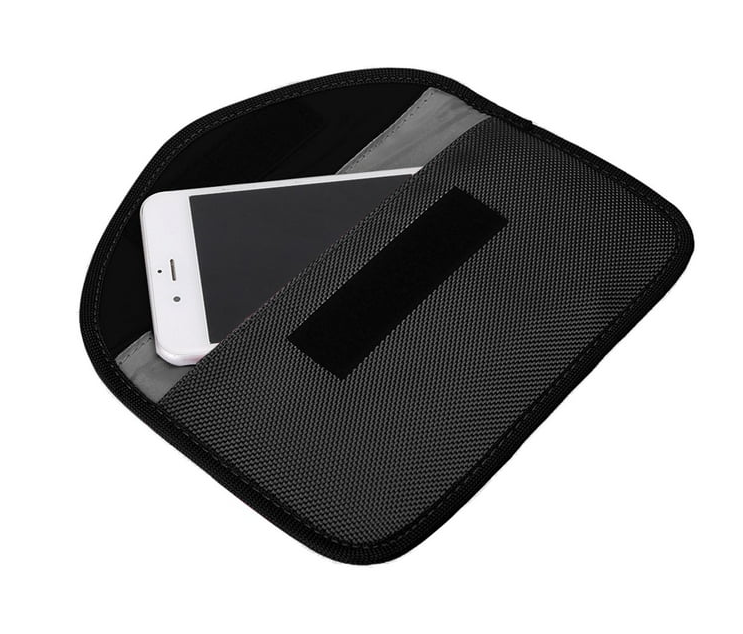 Anti-Tracking Signal Blocking Bag,Anti-radiation Wallet Phone Case for Cell Phone Car Key Protection