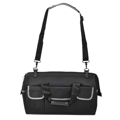 19 Inch Tool Bag， Shoulder Straps Large Water Proof Tote Bag For Tool Storage