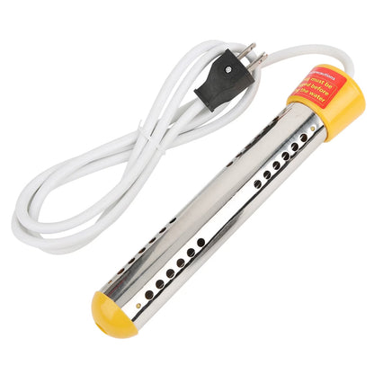 Immersion Water Heater, Electric Submersible Water Heater with Stainless Steel Guard Cover, 1500W Portable Bucket Heater to Heat 5 Gallons of Water in Minutes