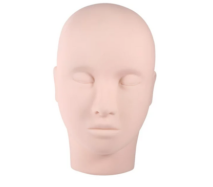 Makeup Mannequin Head, Fine Portable Flexible Maniquins Head, Exquisite Cosmetic School Makeup Artist For Stylist Beginners Home