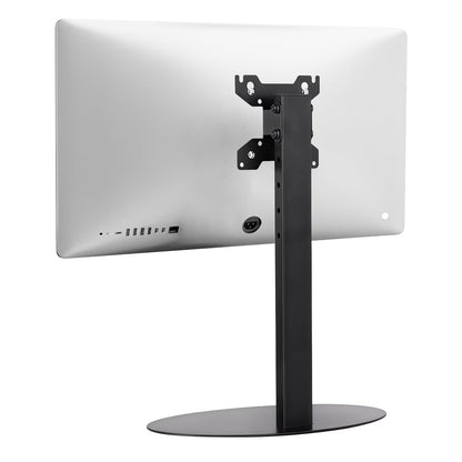 Monitor Stand, Freestanding Monitor Mount for 14-32 inch Screens with 360 Degree Rotation, Height Settings, Adjustable Desk Riser with Swivel and Tilt, Max VESA 75x75, 100x100mm
