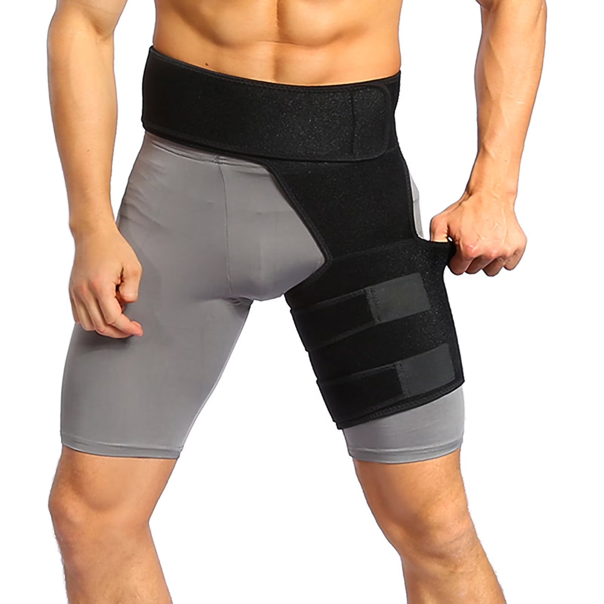 Sciatic Nerve Brace Groin Support, Groin Brace, Hip Flexor Brace Support,for Women for Men