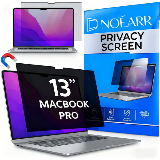 Magnetic Privacy Screen Filter for Macbook Pro 13inch (2012-2016), Removable Matte Anti Glare Blue Light Protector Private Security Filter for 13inch Mac Laptop Computer, Model A1278/A1425/A1502
