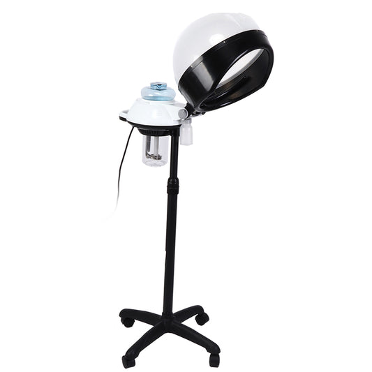 Hair Steamer, Adjustable Hooded Hair Steamer Rolling Floor Standing Beauty Salon Equipment Professional