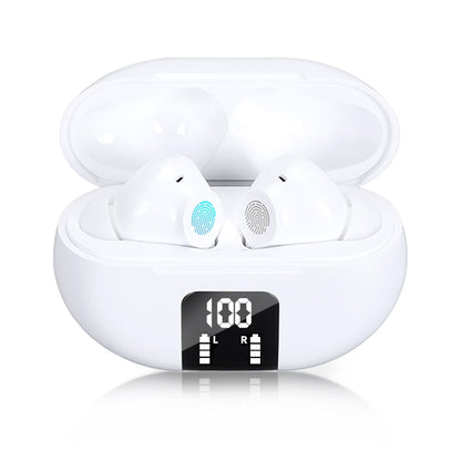 Wireless Earbuds Language Translator Earbuds Support 100+ Languages, LED Power Display Bluetooth Headphones with Touch Control Fit for IOS & Android for Music Calling Gaming Sports