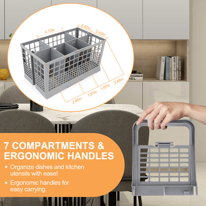 Dishwasher Basket, Firm Multipurpose Universal Cutlery Basket Dishwasher For Multipurpose Dishwashers