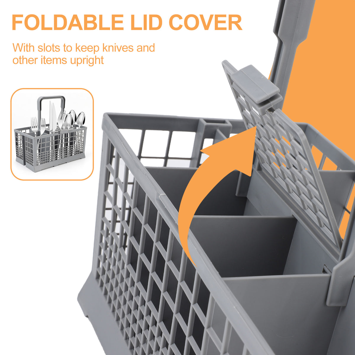 Dishwasher Basket, Firm Multipurpose Universal Cutlery Basket Dishwasher For Multipurpose Dishwashers