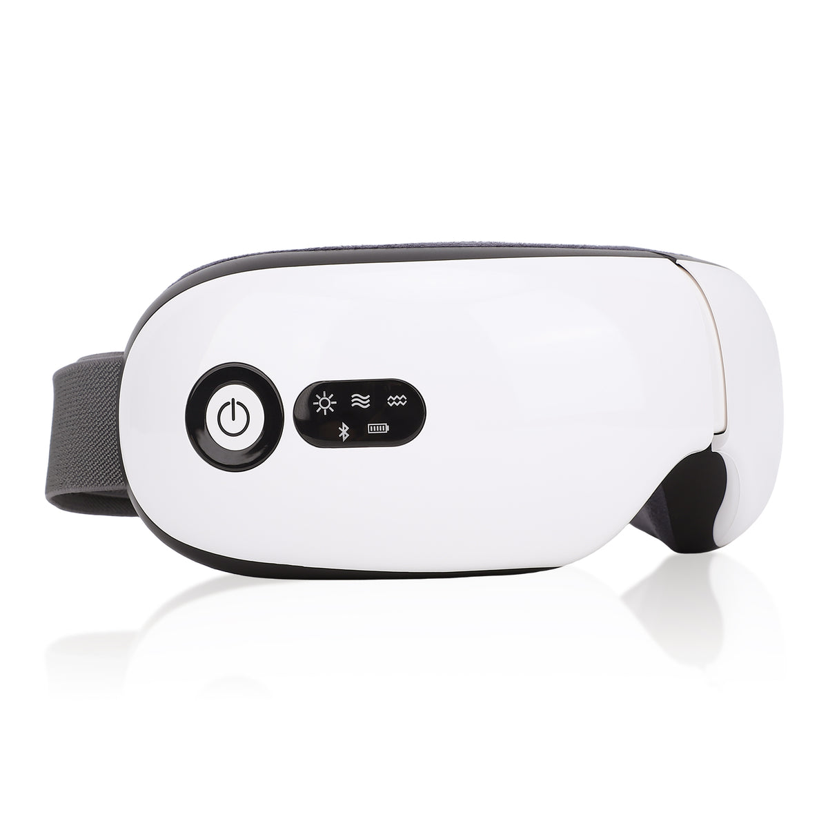 Eye Massager with Heat, Compression & Vibration for Eye Strain Relief, Bluetooth Music, Sleep Aid, Gifts for Women Men