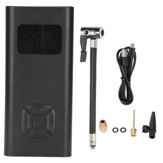 Cordless Tire Inflator, 150 Psi Digital Pressure Gauge, 6500mAh Rechagable Battery & LED Light Suitable
