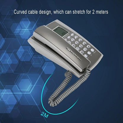 Landline Wall Mount Caller ID Wall Corded Telephone, Function Office Corded Telephone, For Office