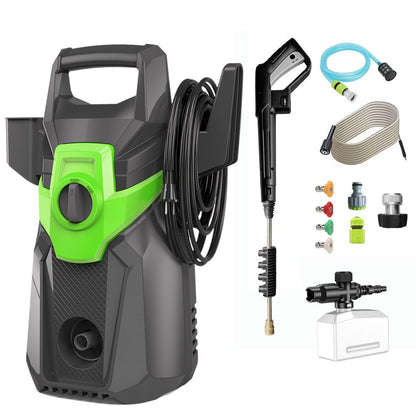 Electric Pressure Washer 3500PSI 2.8GPM 32FT Power Cord 32FT Hose High Pressure Cleaning Machine with 4 Nozzles for Car Washing