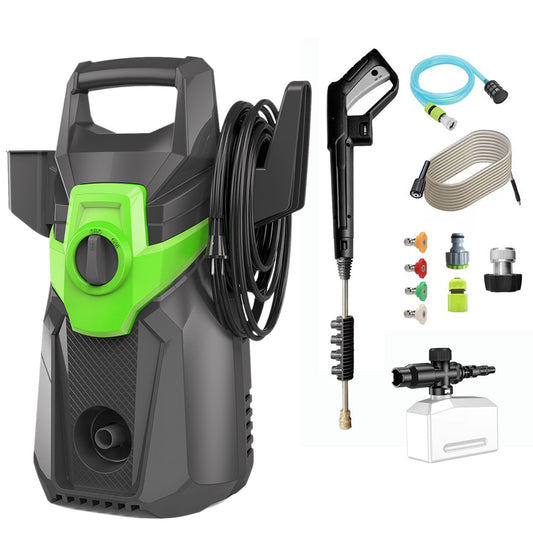 Electric Pressure Washer 3500PSI 2.8GPM 32FT Power Cord 32FT Hose High Pressure Cleaning Machine with 4 Nozzles for Car Washing