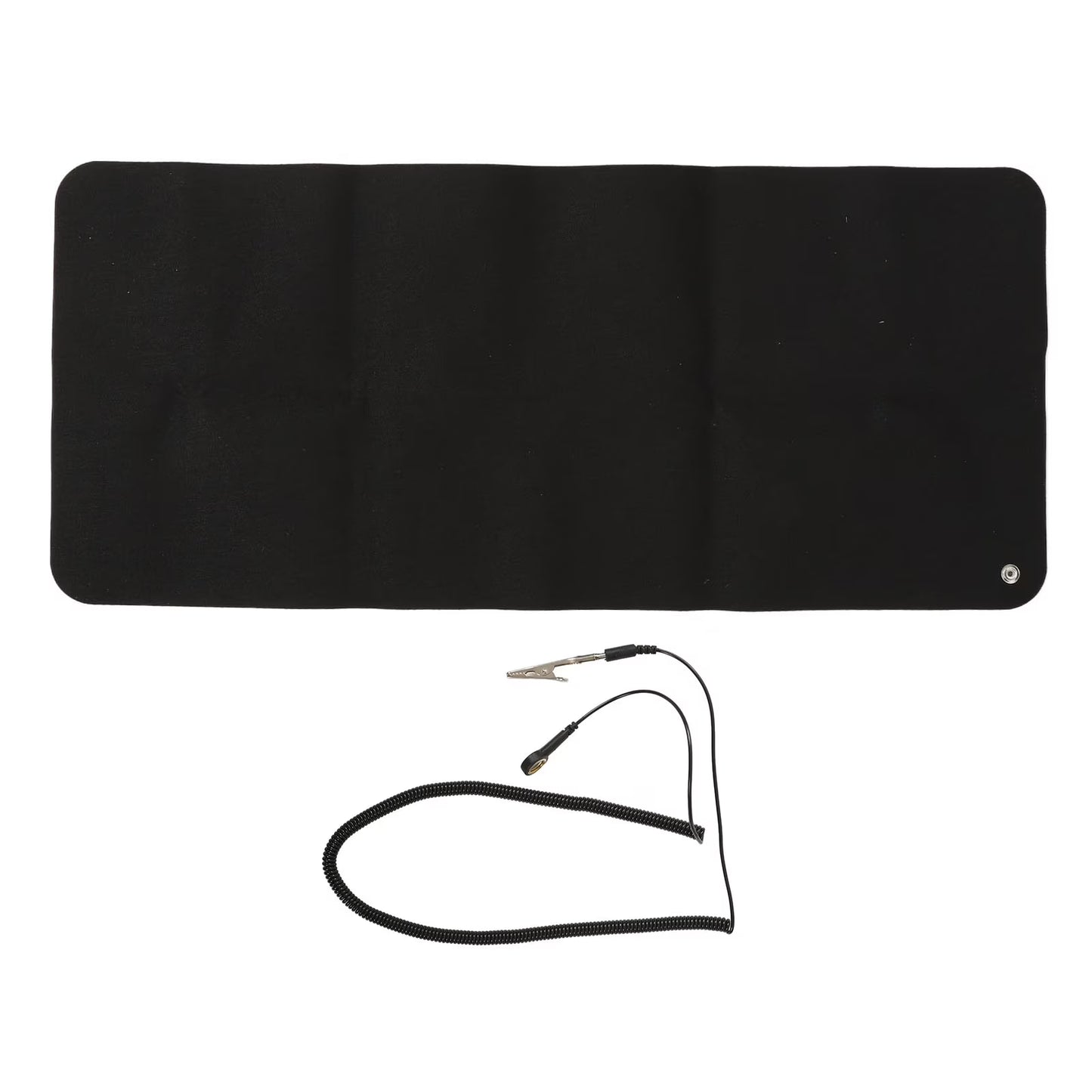 Grounding Mat For Bed Grounding Pad 11.81" X 26.77" For Improves Sleep, Joint Pain For Anxiety, Black
