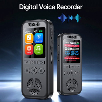 64GB Digital Voice Recorder with Playback, 4000 Hours Audio Recording Device, Voice Activated Recorder with Noise Reduction, A-B Repeat, MP3 Player and Password for Lectures Meeting/Classes/Interview
