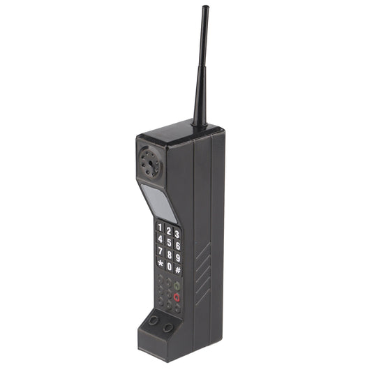 Old Fashioned Brick Mobile Phone Model, Vintage?Brick?Phone?Model Fall?Proof For Photographic?Prop Black