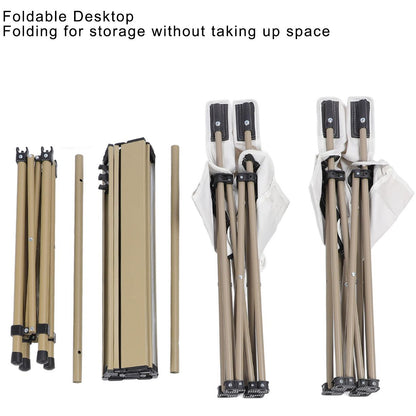 Folding Camping Chairs Camping Table Chairs Set High Load Bearing Portable Folding Aluminum Alloy Camping Square Table Chairs With Storage Bags For Outdoor