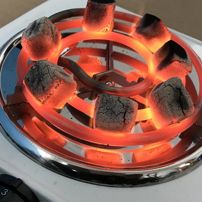 Electric Hot Plate for Cooking, 1000W Electric Burner with 5 Level Temperature Control, Portable Stove for Home Dorm Office Kitchen Camping Single Burner Stainless Steel Electric Cooktop, Black