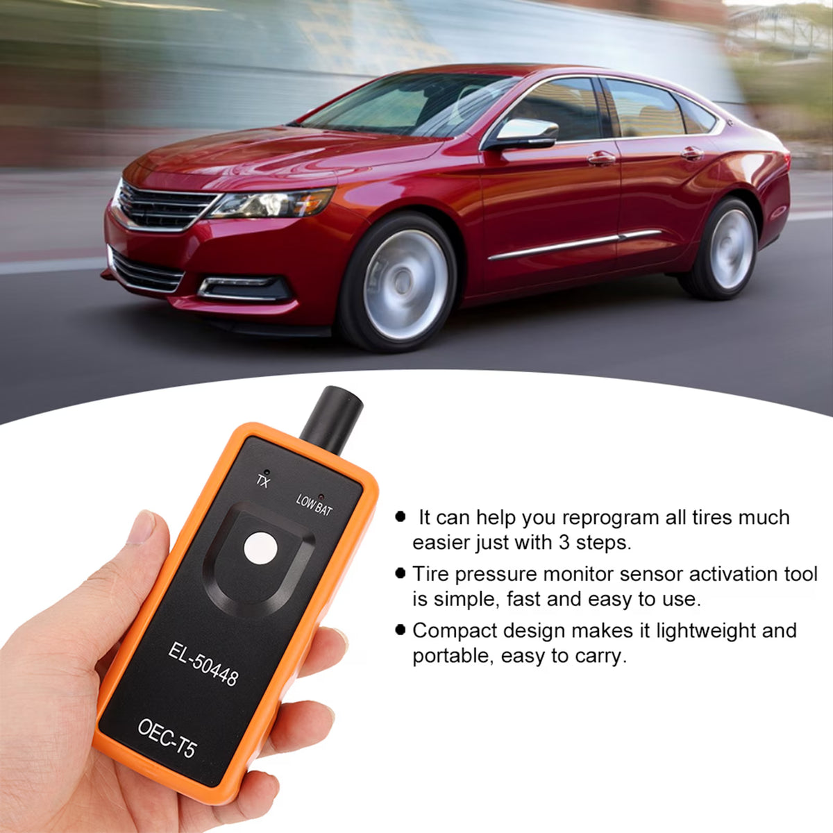 Universal Car Tire Pressure Monitor Sensor TPMS Reset Relearn Activation Tool