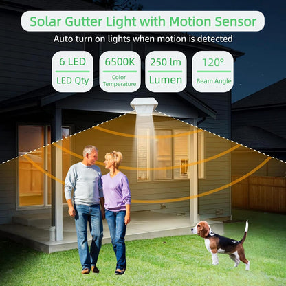 Eotvia 4 Pack Solar Step Lights, Outdoor Waterproof Solar Powered Fence Lights Deck Lights Outside Night Lights Decor for Steps Stairs Walkway Garden Fences Wall