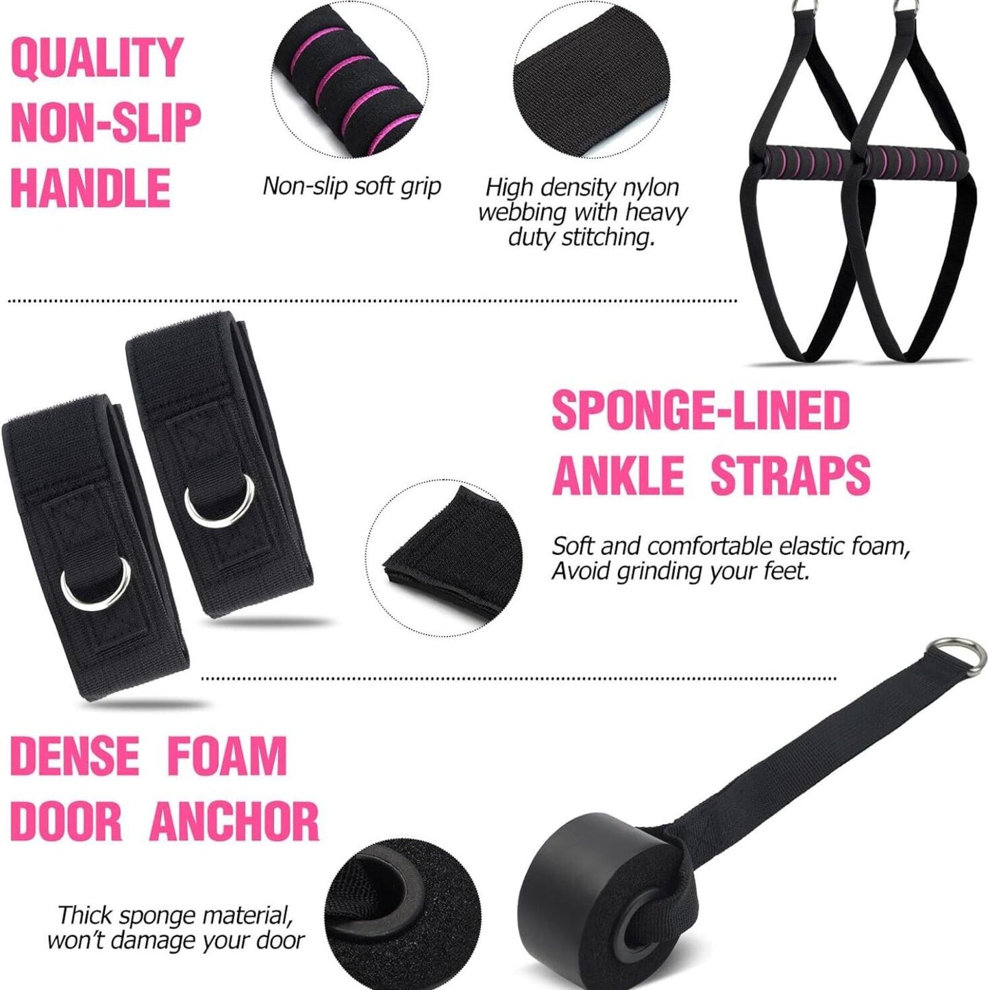 Pilates Bar Kit with Resistance Bands,Pilates Bar with Stackable Bands Workout Equipment for Legs,Hip,Waist and Arm,Exercise Fitness Equipment for Women & Men Home Gym Yoga Pilates